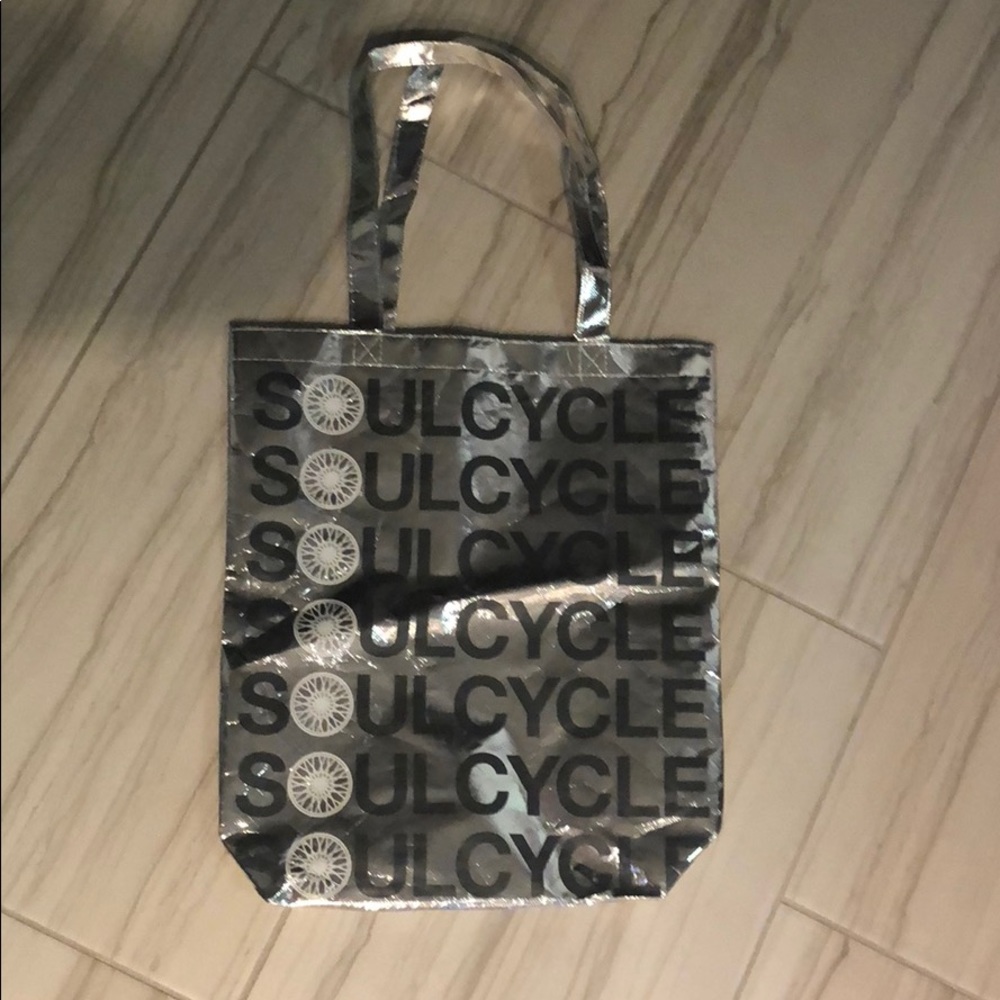 ⚡️SOULCYCLE SILVER TOTE⚡️